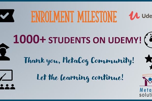 Udemy Enrolment Milestone